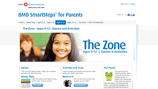 BMO - SmartSteps for Parents - The Zone - 9-12