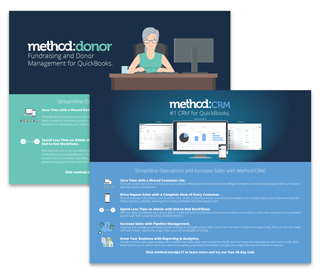 Method:CRM & Method:Donor Sales Sheets for QuickBooks Connect 2017