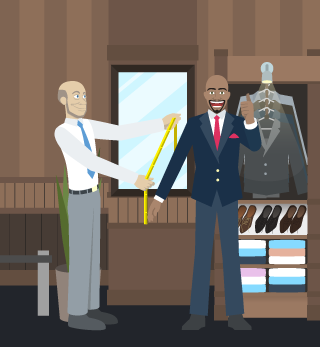 Custom Suit - Adobe Illustrator