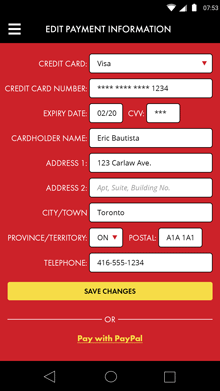 TTC Rapid Transit - Payment Information
